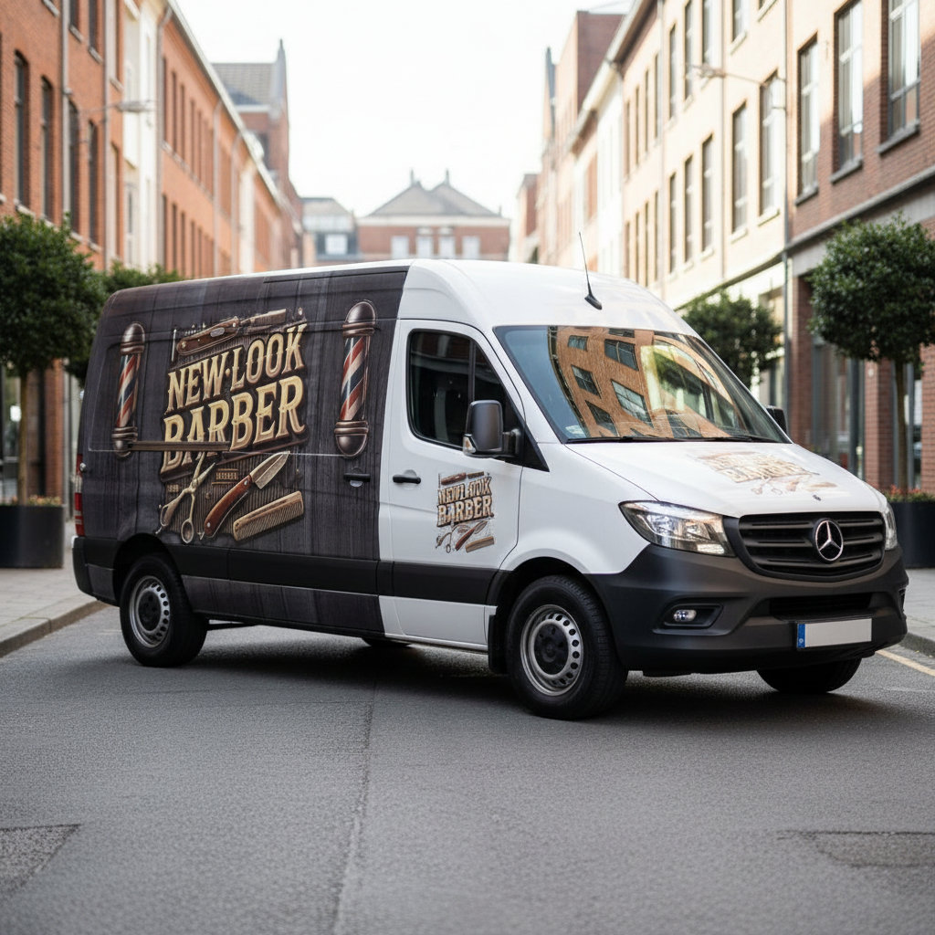 Bildekor og folering: Gjør firmaets kjøretøy til en reklametavle